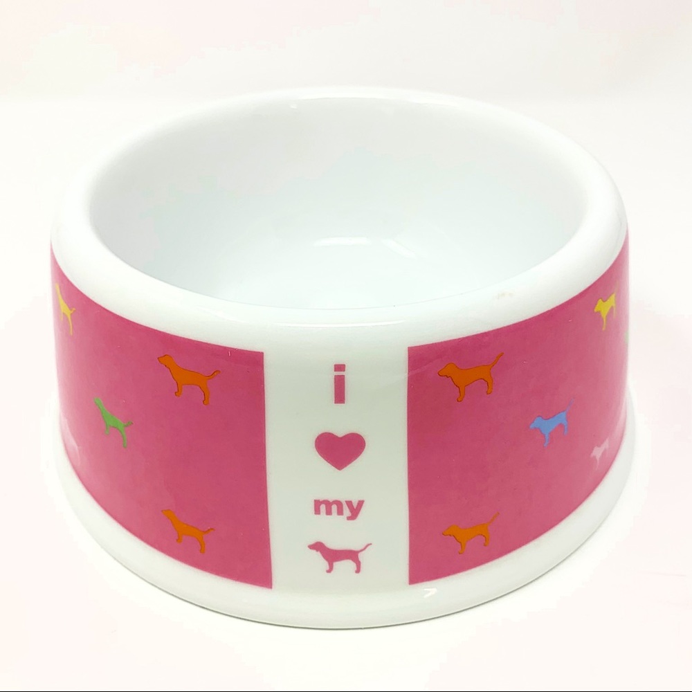 SOLD - RARE - Victoria’s Secret PINK Dog Bowl